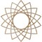 Ekena Millwork Eleanor Wood Fretwork Pierced Ceiling Medallion, Red Oak, 40"OD x 15 3/8"ID x 3/8"T CMWP40X40X0375EARO - alternate 3